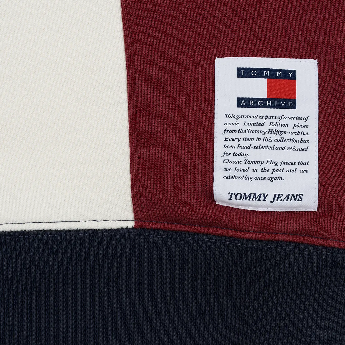 Tommy Jeans Мужская толстовка Heritage Stripe Hoodie