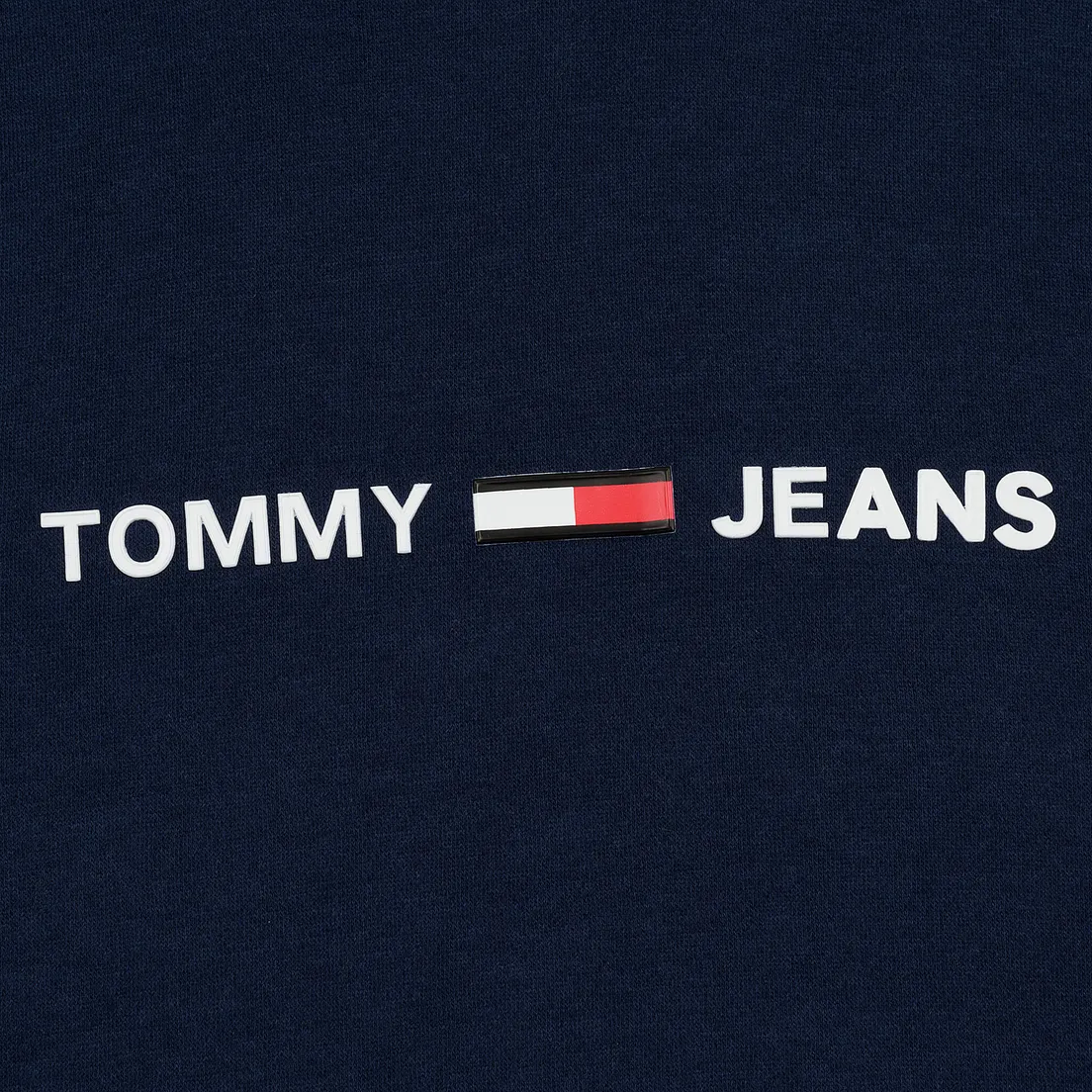 Tommy Jeans Мужская толстовка Straight Small Logo Hoodie Slim Fit