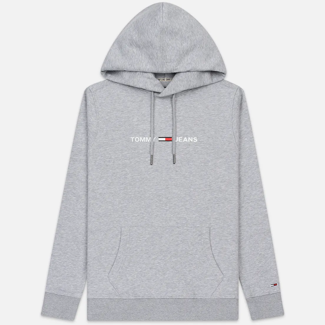 Tommy Jeans Мужская толстовка Straight Small Logo Hoodie Slim Fit