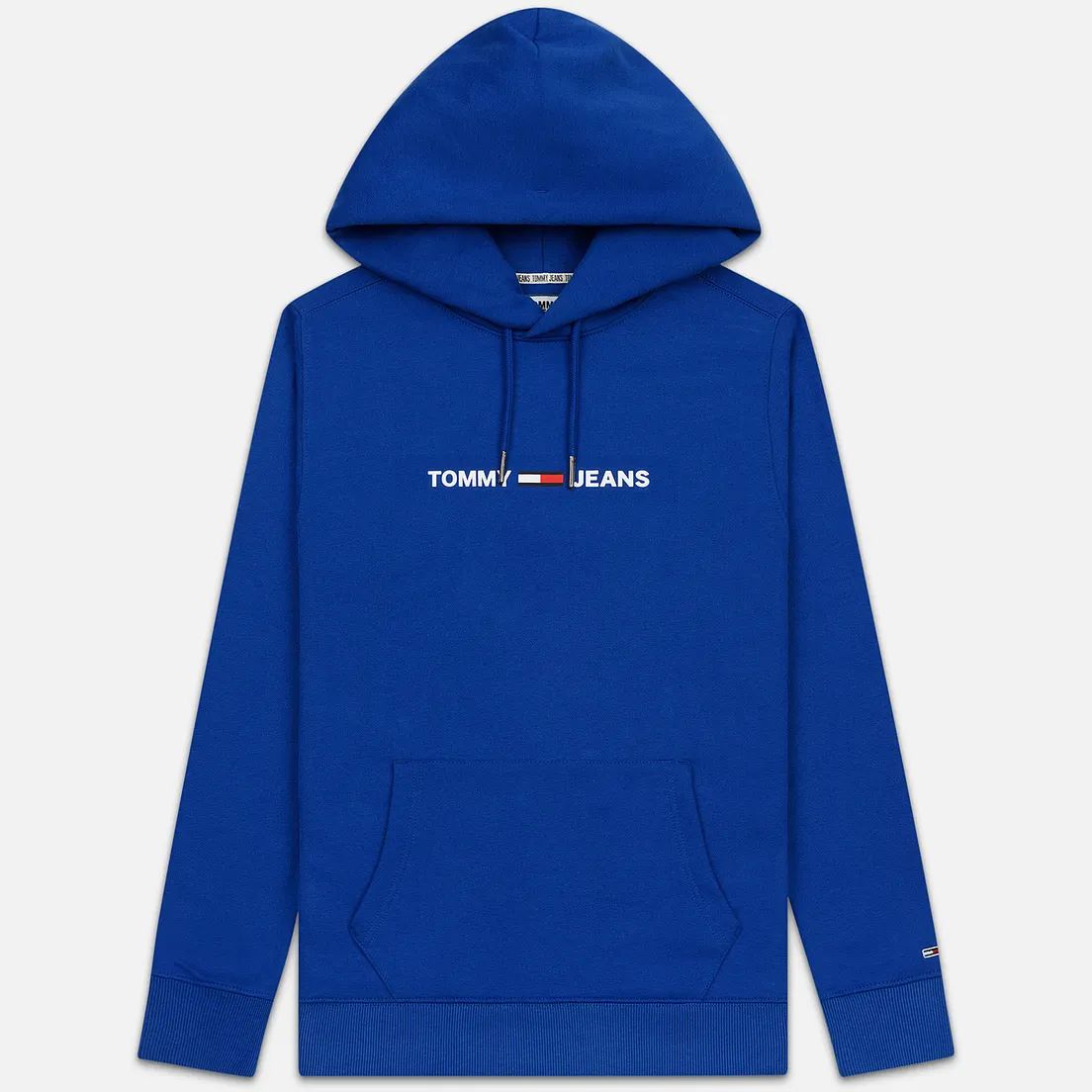 Tommy Jeans Мужская толстовка Straight Small Logo Hoodie Slim Fit