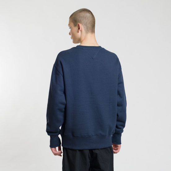 Мужская толстовка Tommy Jeans Tommy Badge Crew Black Iris