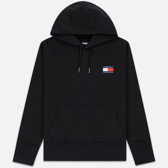 Мужская толстовка Tommy Jeans Tommy Badge Hoodie Black