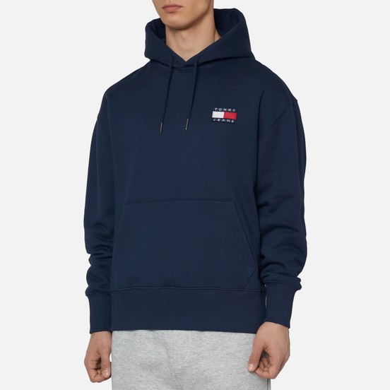 Мужская толстовка Tommy Jeans Tommy Badge Hoodie Black Iris