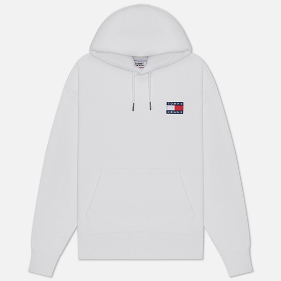 Мужская толстовка Tommy Jeans Tommy Badge Hoodie Classic White
