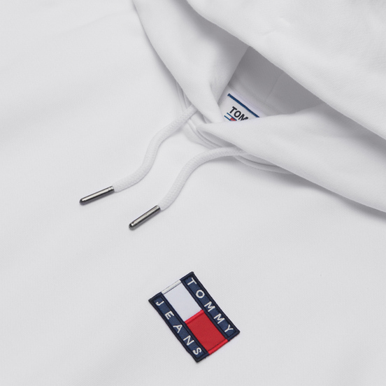Мужская толстовка Tommy Jeans Tommy Badge Hoodie Classic White