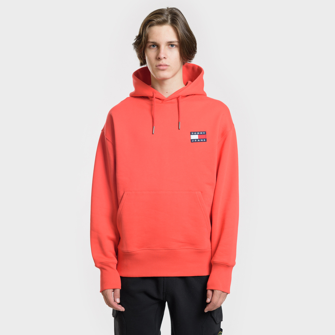 Tommy Jeans Мужская толстовка Tommy Badge Hoodie