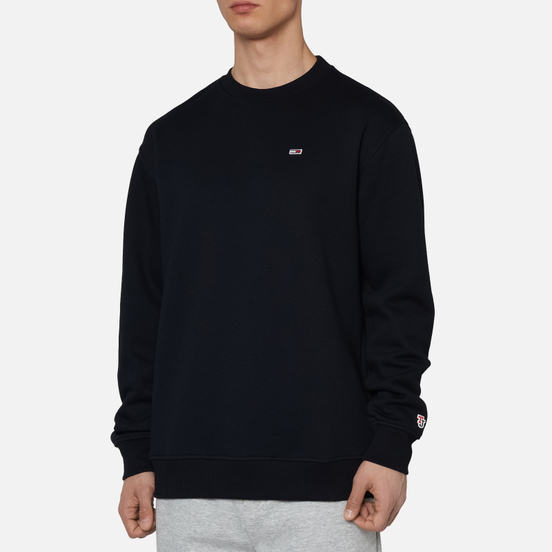 Мужская толстовка Tommy Jeans Tommy Classic Crew Black