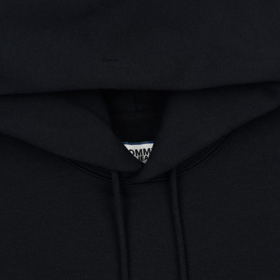 Мужская толстовка Tommy Jeans Tommy Classics Hoodie Relaxed Fit Black