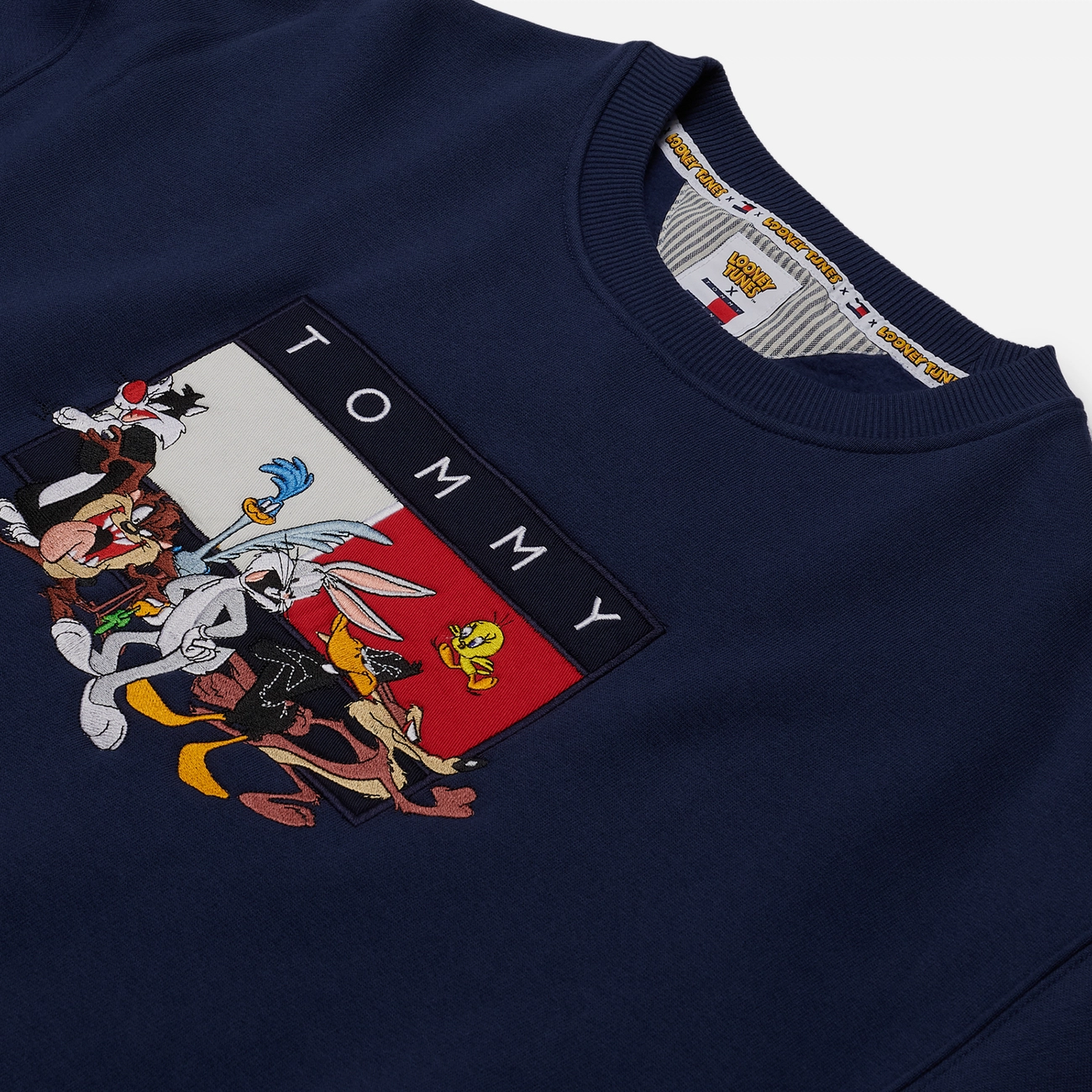Tommy Jeans Looney Tunes Crewneck Sweatshirts Мужская толстовка 