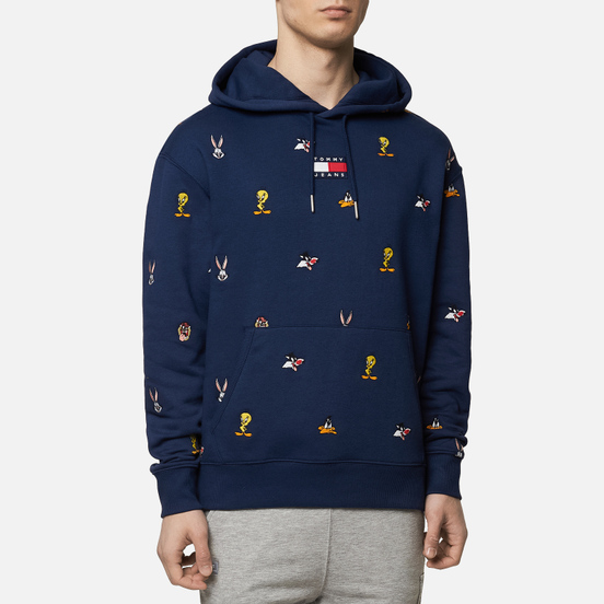Мужская толстовка Tommy Jeans x Looney Tunes Hoodie Dark Ink