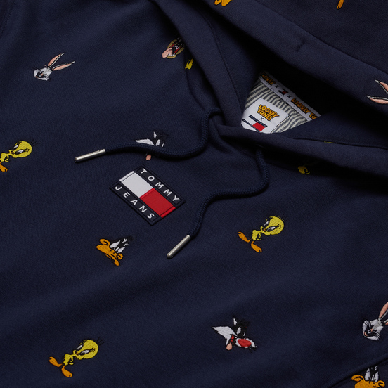 Мужская толстовка Tommy Jeans x Looney Tunes Hoodie Dark Ink