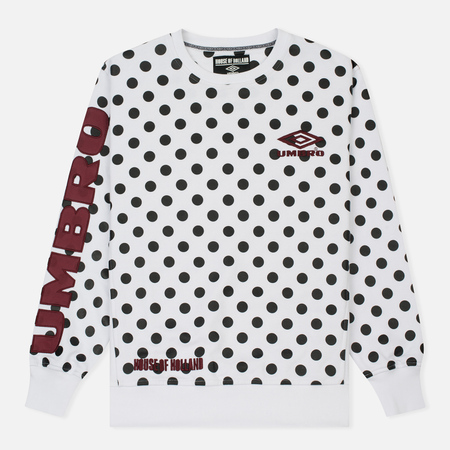 Мужская толстовка Umbro x House Of Holland Polka Dot Side Rib White