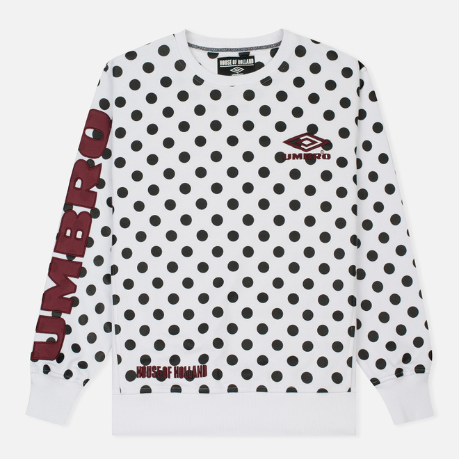 Мужская толстовка Umbro x House Of Holland Polka Dot Side Rib White