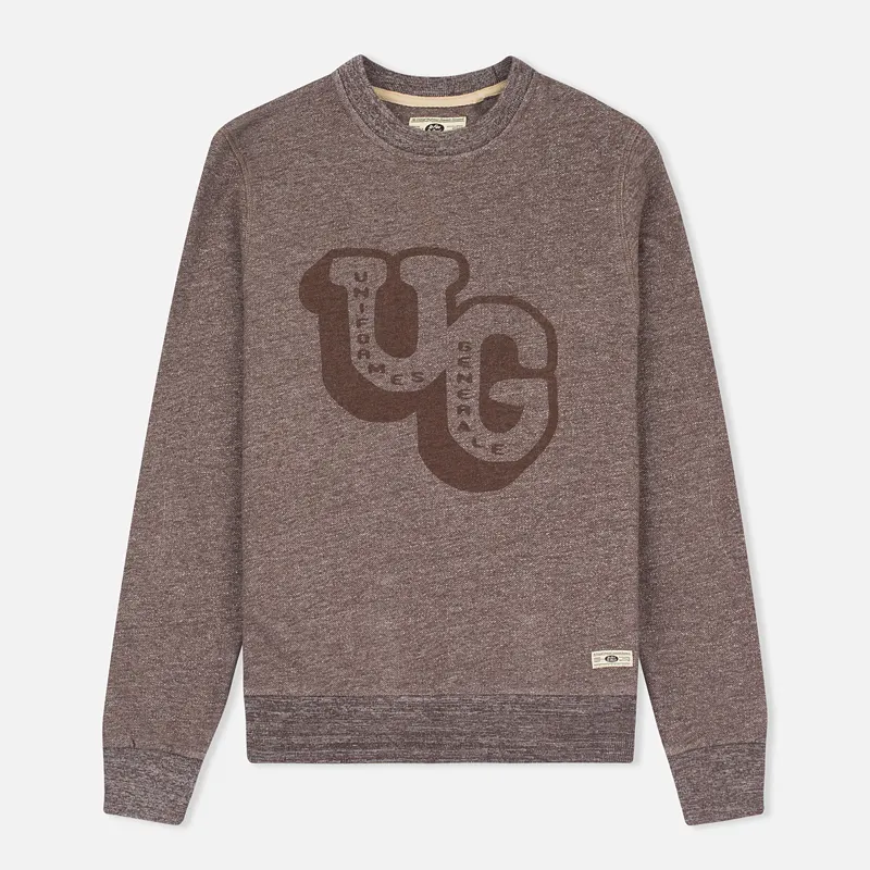 Uniformes Generale Мужская толстовка Varsity Doodle Crew