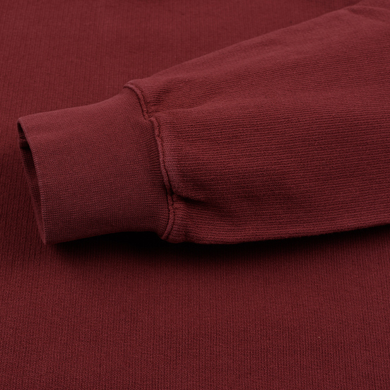 Мужская толстовка Universal Works Classic Crew Dry Handle Loopback Claret