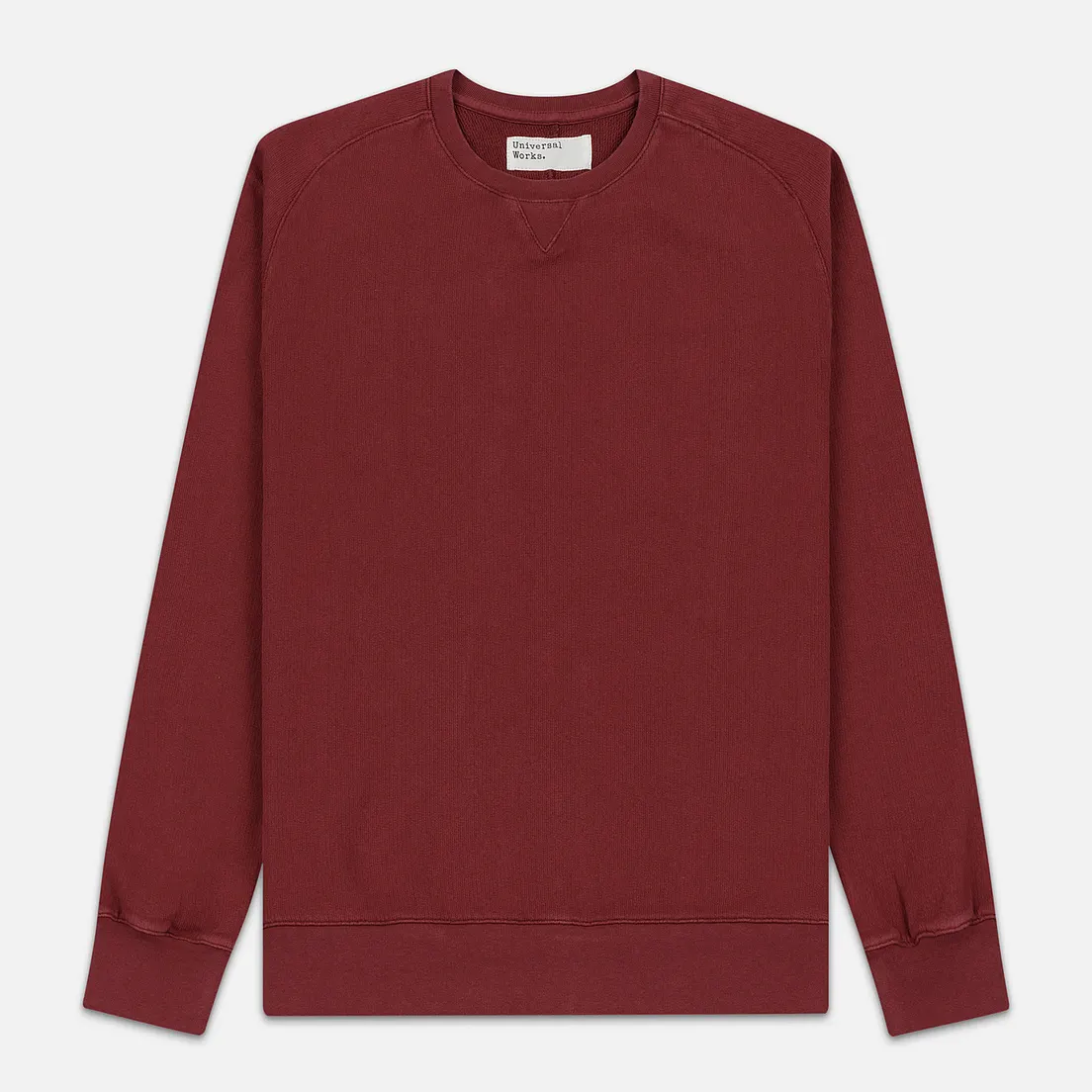 Universal Works Мужская толстовка Classic Crew Dry Handle Loopback