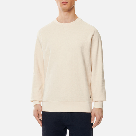 Мужская толстовка Universal Works Classic Crew Dry Handle Loopback Ecru