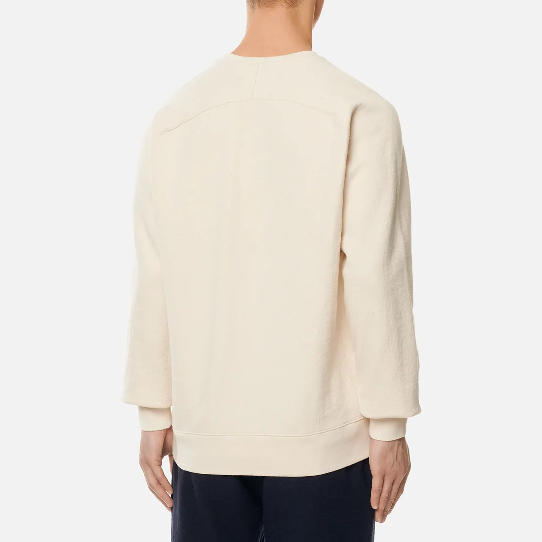 Universal Works Мужская толстовка Classic Crew Dry Handle Loopback