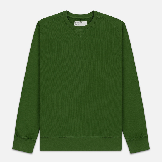 Мужская толстовка Universal Works Classic Crew Dry Handle Loopback Green