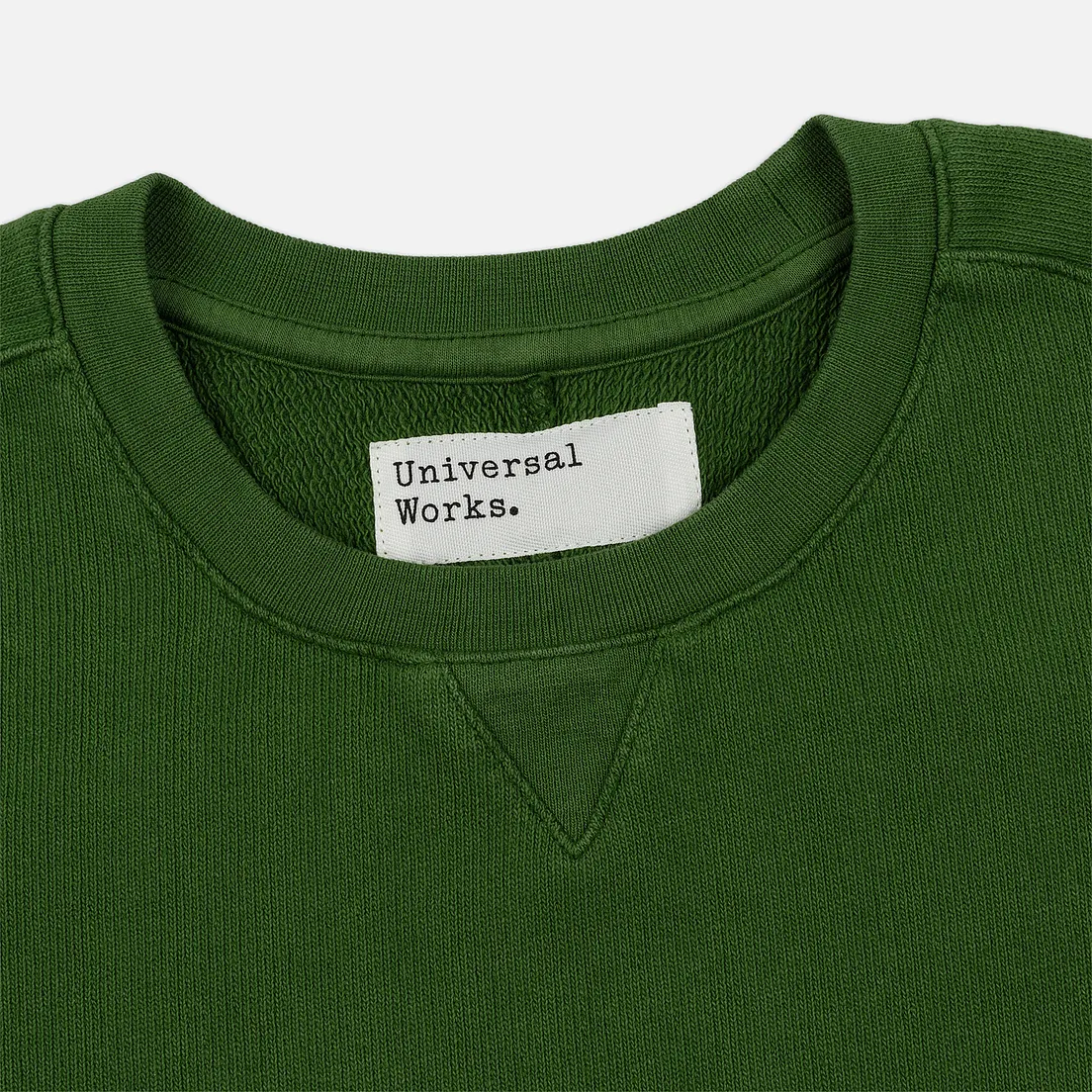 Universal Works Мужская толстовка Classic Crew Dry Handle Loopback