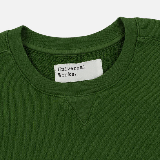 Мужская толстовка Universal Works Classic Crew Dry Handle Loopback Green