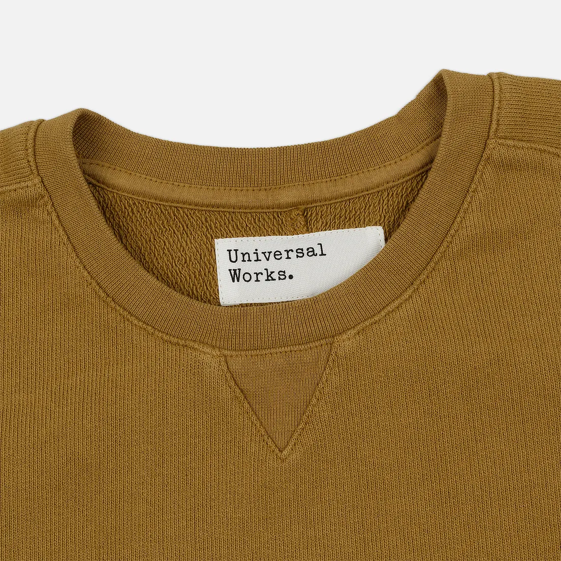 Universal Works Мужская толстовка Classic Crew Dry Handle Loopback