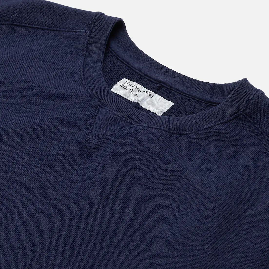 Universal Works Мужская толстовка Classic Crew Dry Handle Loopback