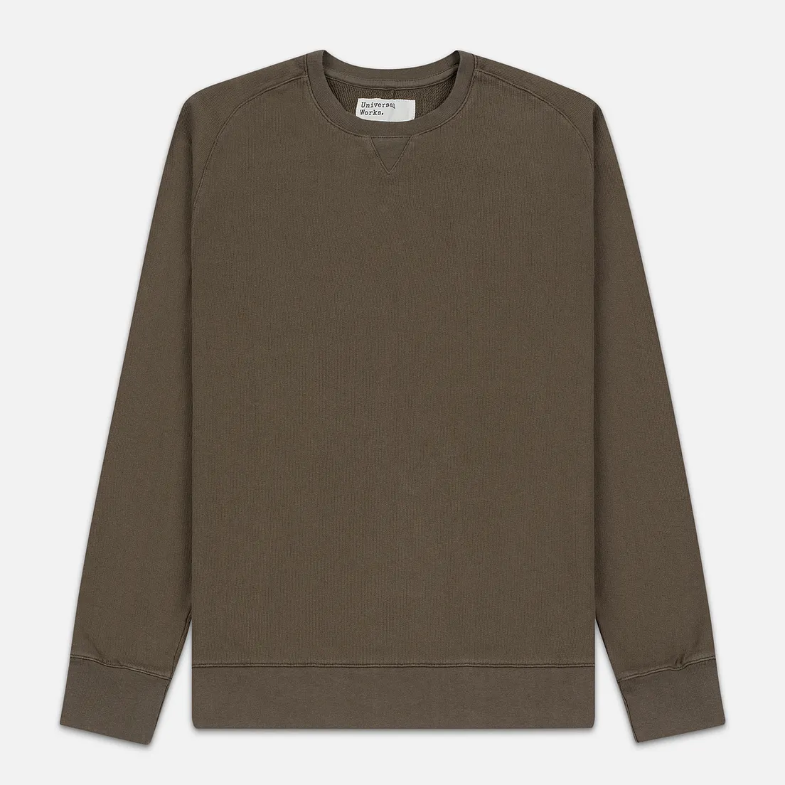 Universal Works Мужская толстовка Classic Crew Dry Handle Loopback