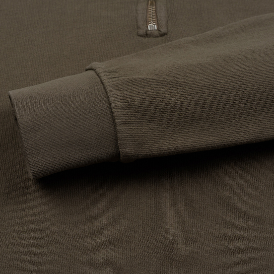Мужская толстовка Universal Works Half Zip Dry Handle Loopback Shadow