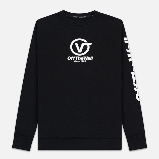 Мужская толстовка Vans Distorted Performance Crew Black