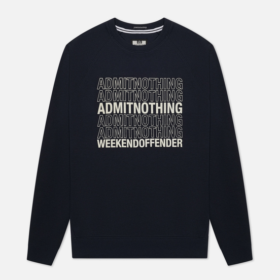 Мужская толстовка Weekend Offender Admit Nothing Navy