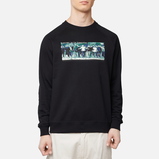 Мужская толстовка Weekend Offender Green Street Black
