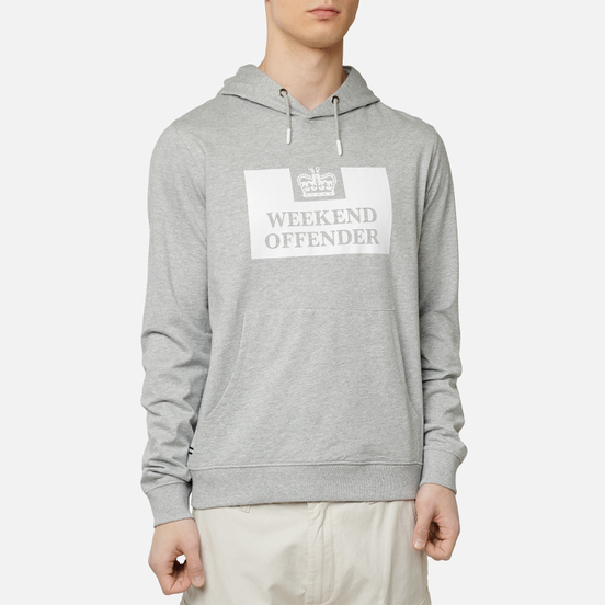 Мужская толстовка Weekend Offender HM Service Classic Grey Marl