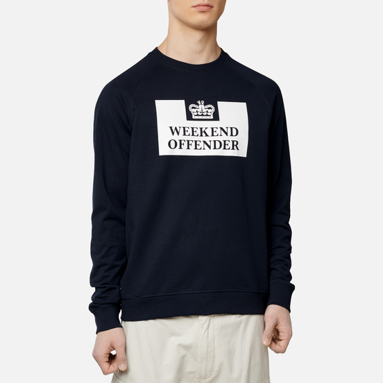 Мужская толстовка Weekend Offender Penitentiary Classic Navy