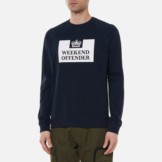 Мужская толстовка Weekend Offender Penitentiary Classic Navy