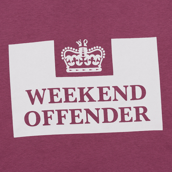 Мужская толстовка Weekend Offender Penitentiary AW19 Old Rose