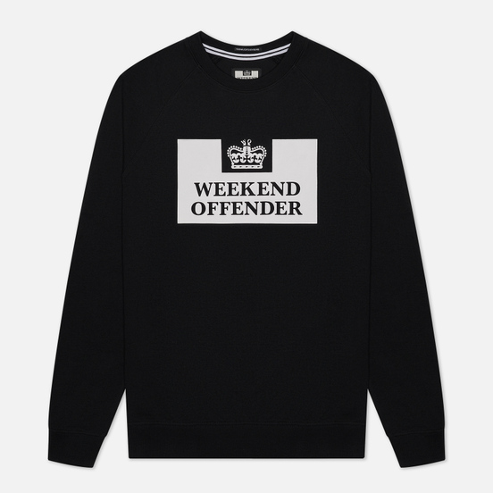 Мужская толстовка Weekend Offender Penitentiary Classic Black