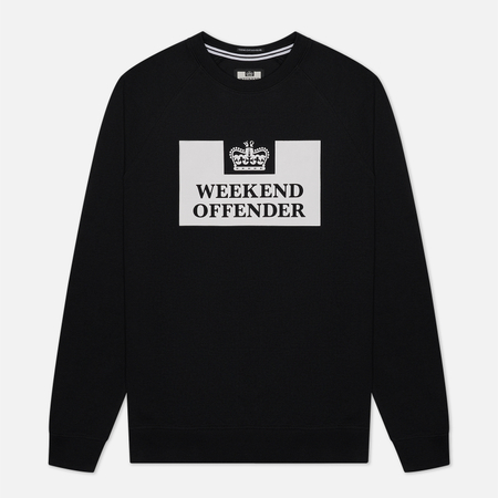 Мужская толстовка Weekend Offender Penitentiary Classic, цвет чёрный, размер XXXL