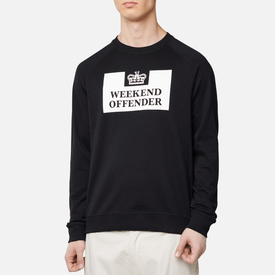 Мужская толстовка Weekend Offender Penitentiary Classic Black