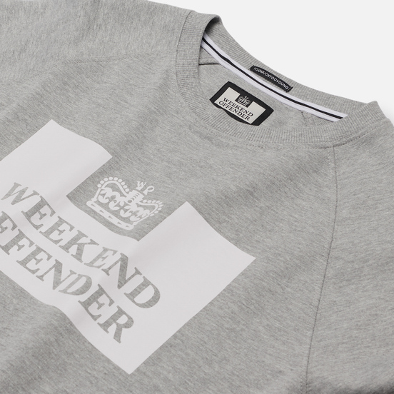 Мужская толстовка Weekend Offender Penitentiary Classic Grey Marl