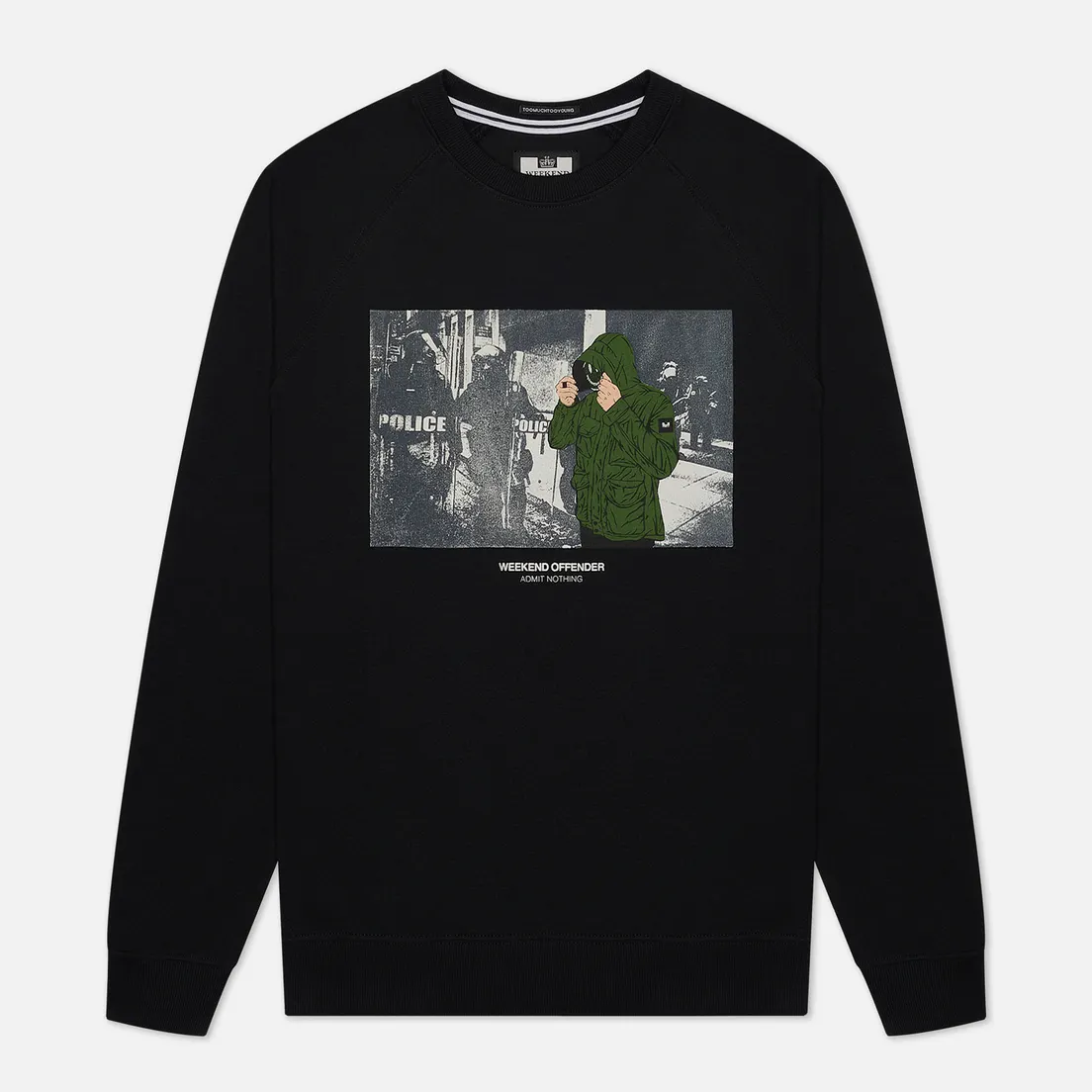 Weekend Offender Мужская толстовка Smiley
