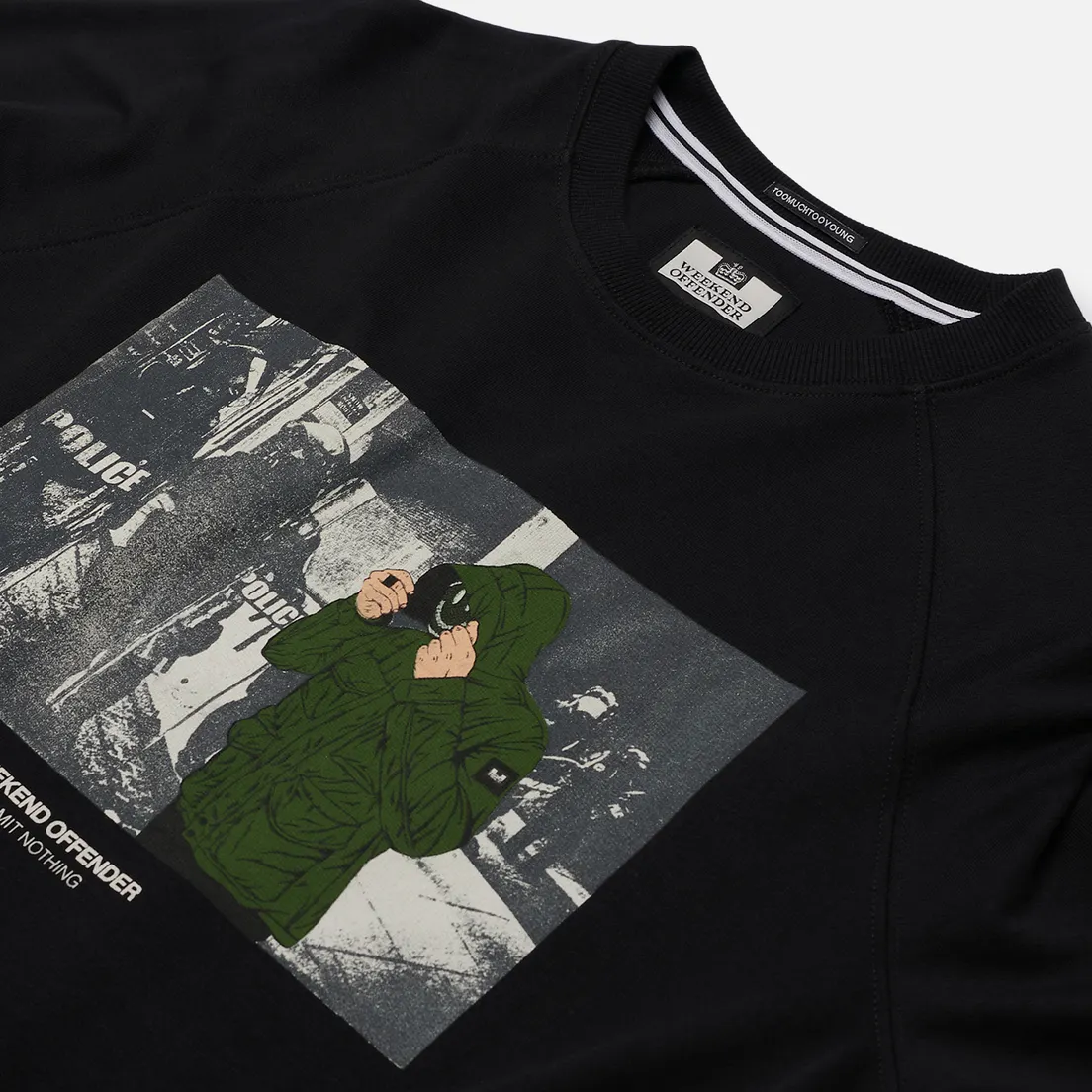 Weekend Offender Мужская толстовка Smiley
