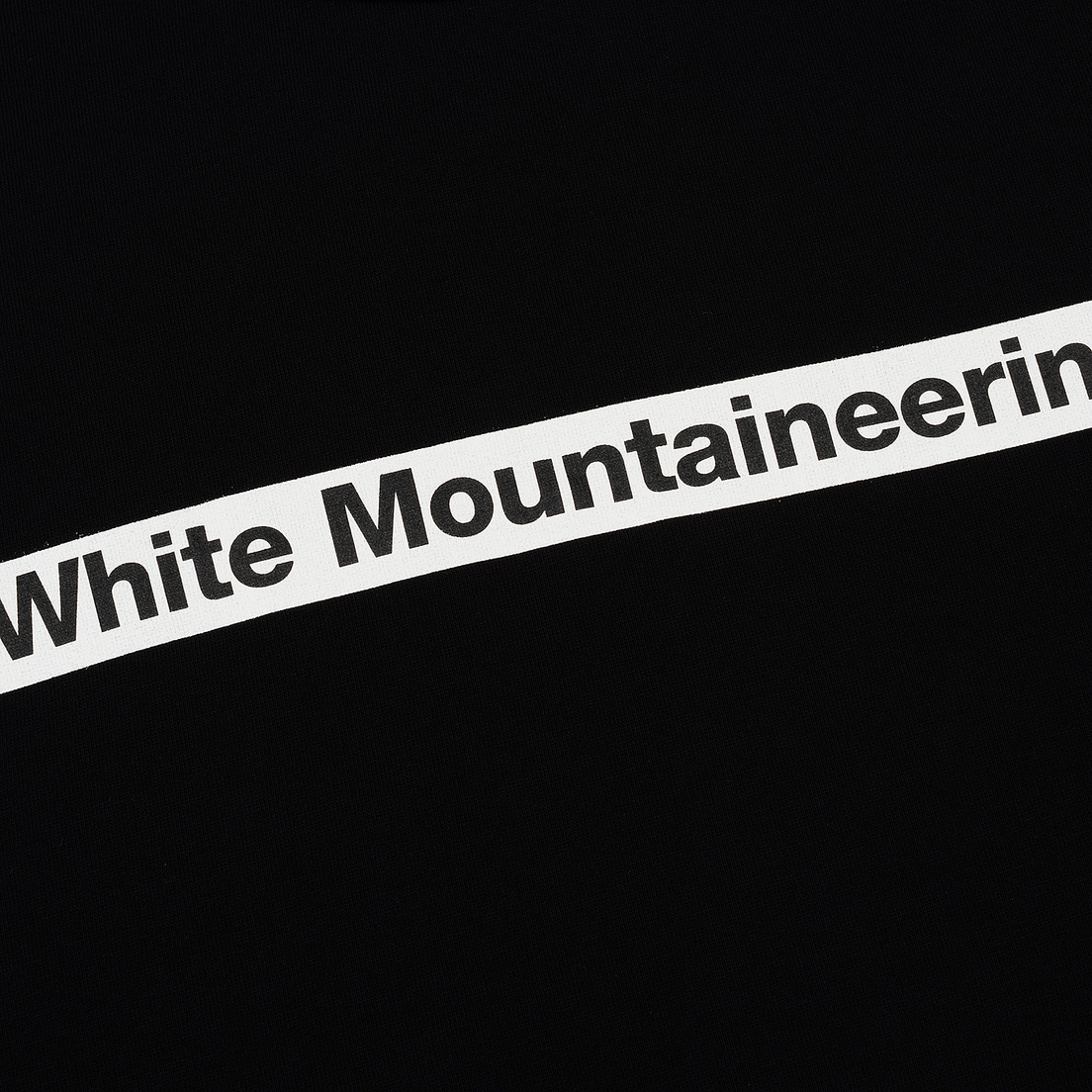 White Mountaineering Мужская толстовка Drop Shoulder Logo