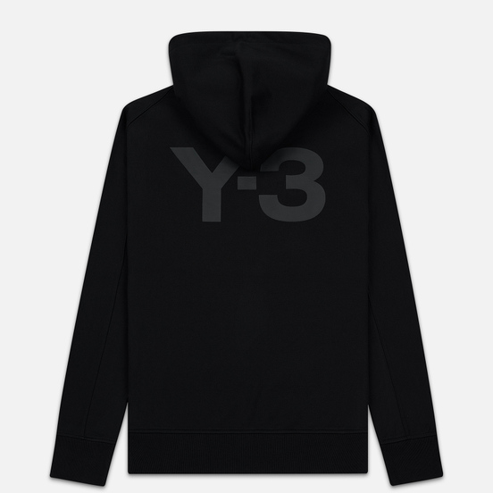 Мужская толстовка Y-3 Classic Hoodie Logo Print Back Black