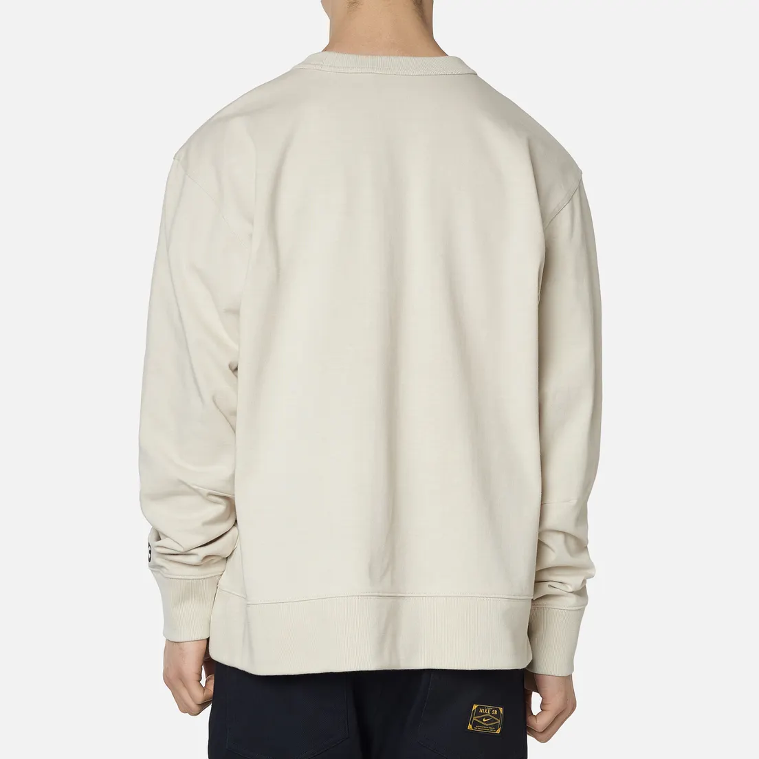 Y-3 Мужская толстовка Distressed Signature Crew