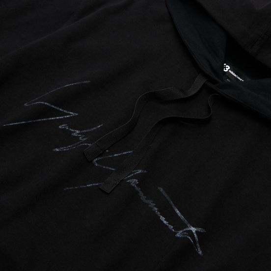 Мужская толстовка Y-3 Distressed Signature Hoodie Black