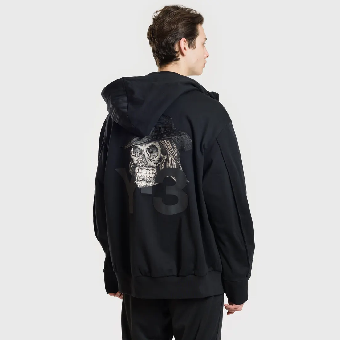 Y-3 Мужская толстовка Yohji Skull Hoodie