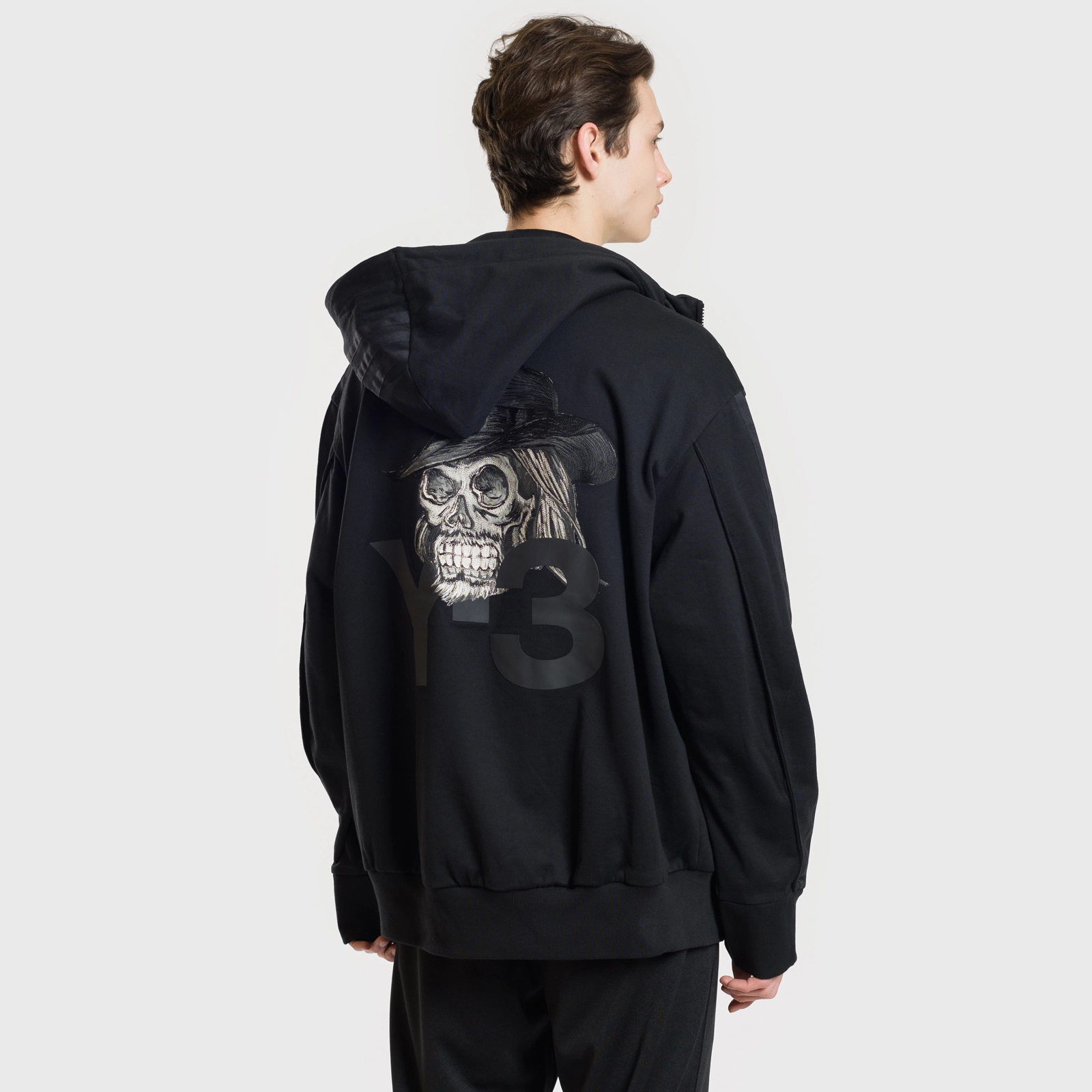 Мужская толстовка Y-3 Yohji Skull Hoodie, DZ4564
