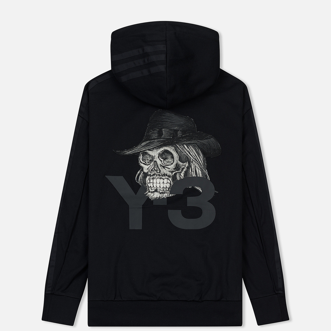 Y-3 Мужская толстовка Yohji Skull Hoodie