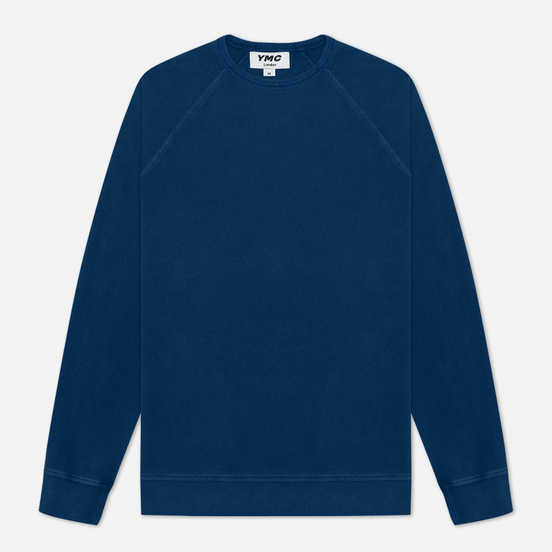 Мужская толстовка YMC Schrank Raglan Loopback Blue